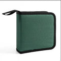 40Tablets CD DVD Discs Oxford Handbags Storage Case CD/DVD Case CD Case Storage DVD Organizer Case DVD Booklet Holder Oasis Select green