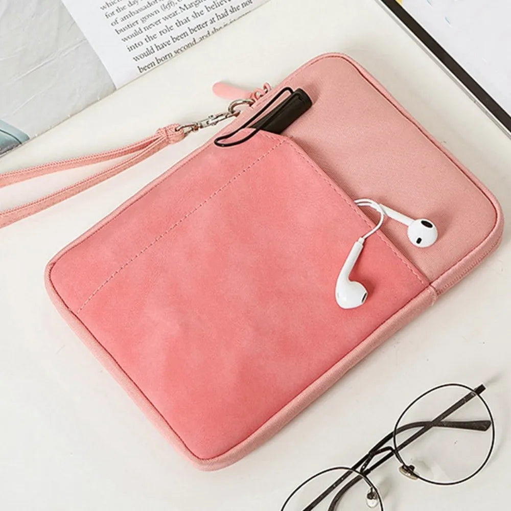 Anti Scratch Tablet Sleeve Bag Lightweight Protective Cover Portable Tablet Bags Soft Material Dual Zipper Tablet Pouch Travel Oasis Select