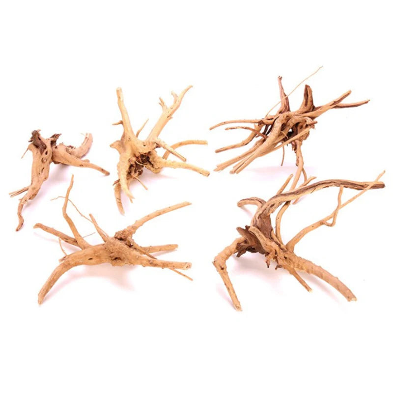 1 Pc Wood Natural Trunk Driftwood Tree Aquarium Fish Tank Plant Stump Aquarium Fish Tank Ornament Landscaping Decoration Oasis Select