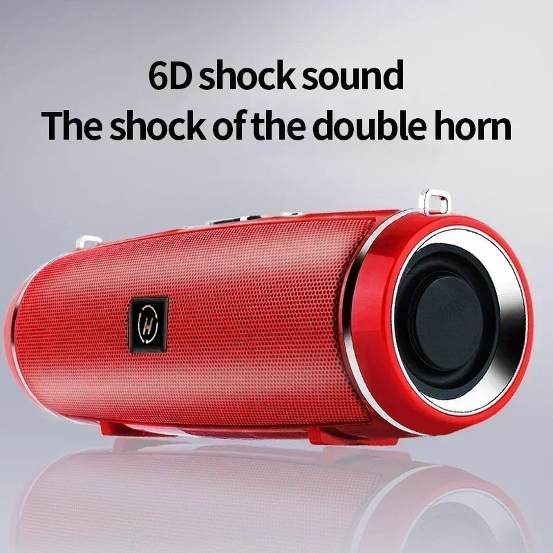 Portable Bluetooth Speakers Mini Wireless High Fidelity Surround Sound Subwoofer Outdoor Waterproof Camping Party Loudspeaker Oasis Select