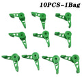 360 Degree Adjustable Plant Branch Bending Clips for Gardening Stem Low Stress Training Tool Horticulture Bender Equipment Oasis Select Green-10PCS
