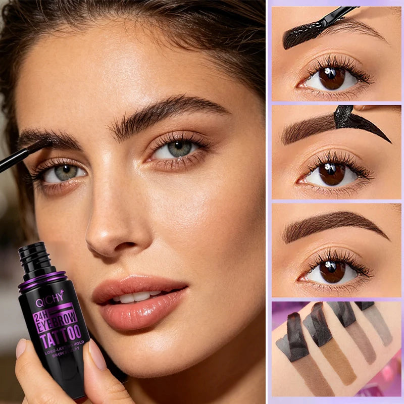 Waterproof Tear-Off Eyebrow Dye Cream – Long-Lasting Color Eyebrow Dye Cream Oasis Select