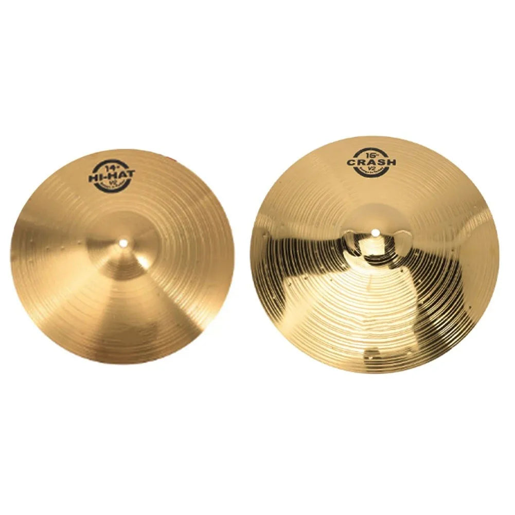 14-16 Inch Drum Brass Cymbals Percussion Splash Crash Hi-Hat Jazz Drum Cymbal Musical Instrument Parts Drum Set Cymbal Oasis Select