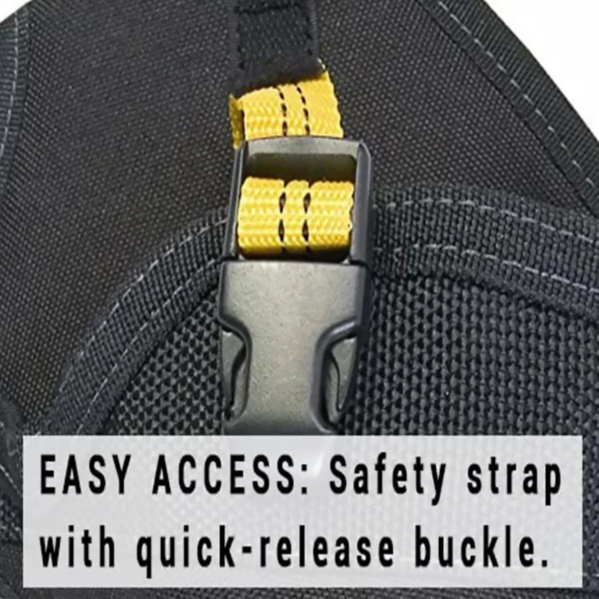 Power Tool Holster Cordless Drill Holster/Single Hook with Metal Clip for Easy Attachment Oasis Select