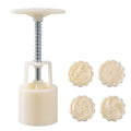 Mooncake Mold Set – 4 or 8 Stamp Hand-Press DIY Moon Cake
