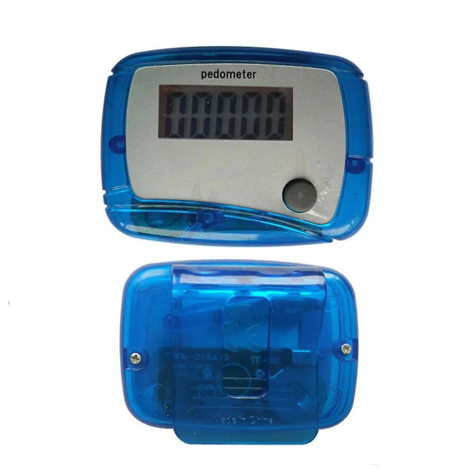 Small Pedometer Mile Counter for Walking Daily Target Monitor Digital LCD Pedometer for Senior Travel Hiking Outdoor Swimming Oasis Select