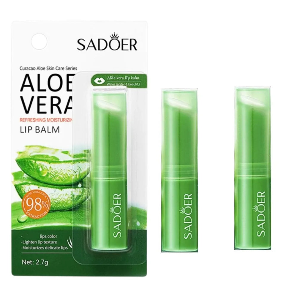 Aloe Vera Vitamin Lip Balm – Moisturizing & Protective 2.7g Lip Balm Oasis Select 3pcs