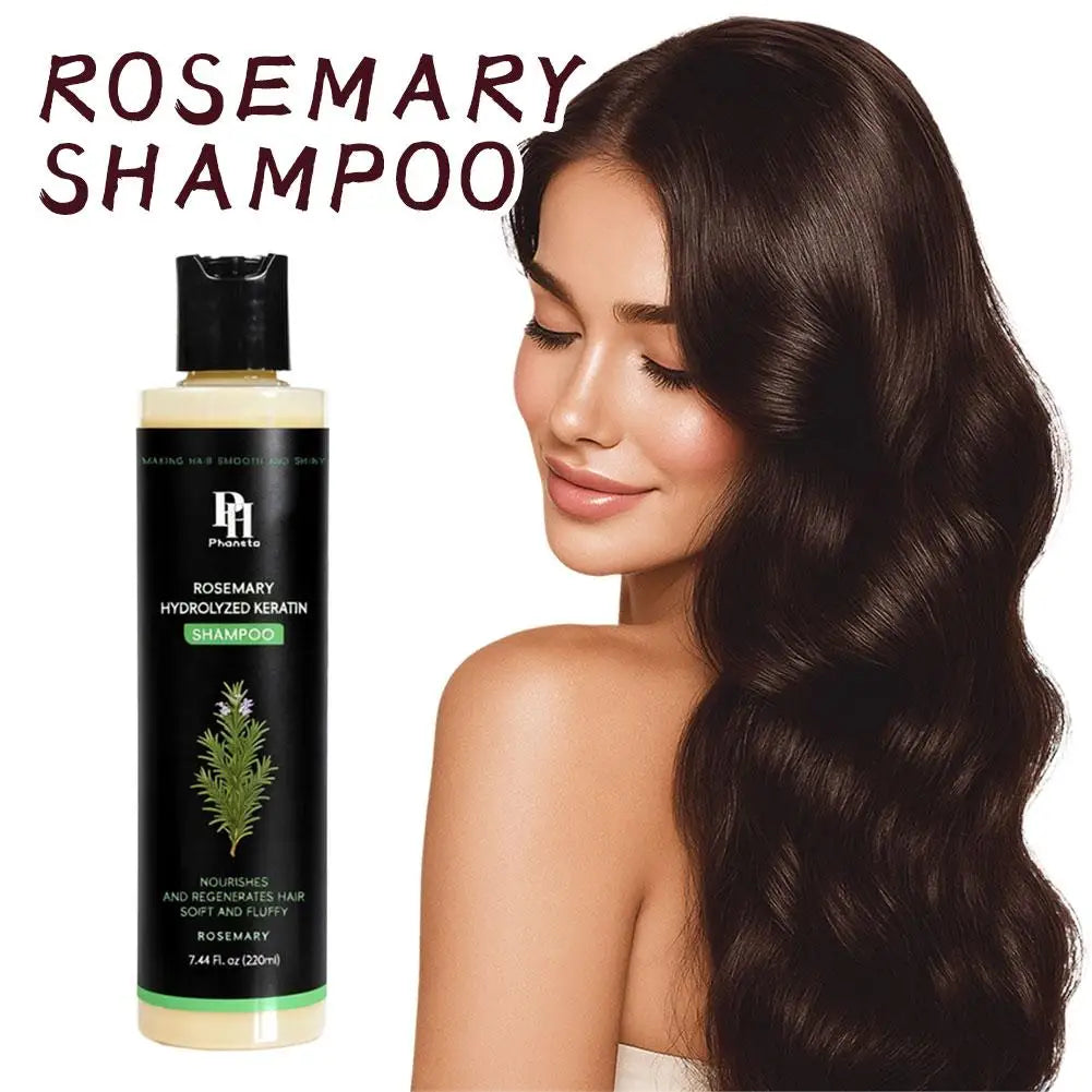 1/2pcs Rosemary Hair Shampoo Volumizing and Thickening Strengthening and Oil Control Nourishes and Repairs Hair Oil Adds Volume Oasis Select
