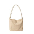 Women's Suede PU Tote Shoulder Bag | Large Capacity Letter Pattern