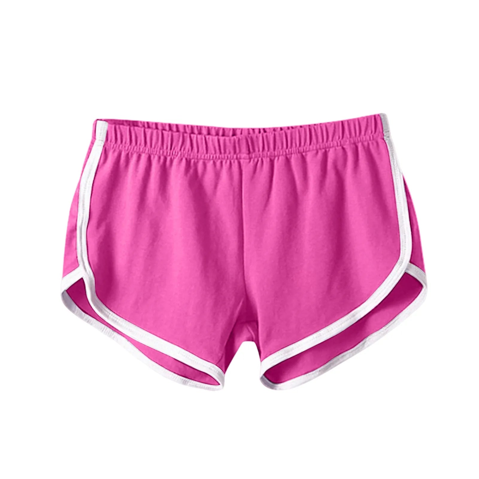 Sports Shorts Women Summer New Candy Color Anti Emptied Skinny Shorts Casual Lady Elastic Waist Beach Correndo Short Pants Oasis Select