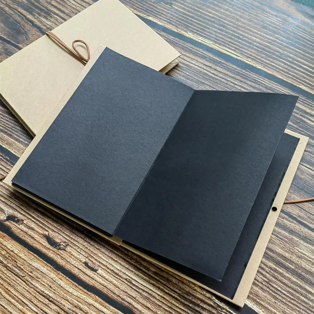 Scrapbook Album Accordion Scrapbook Fold-Out Stand-Up Display for Graduation Anniversary Memories Perfect for metallic markers Oasis Select