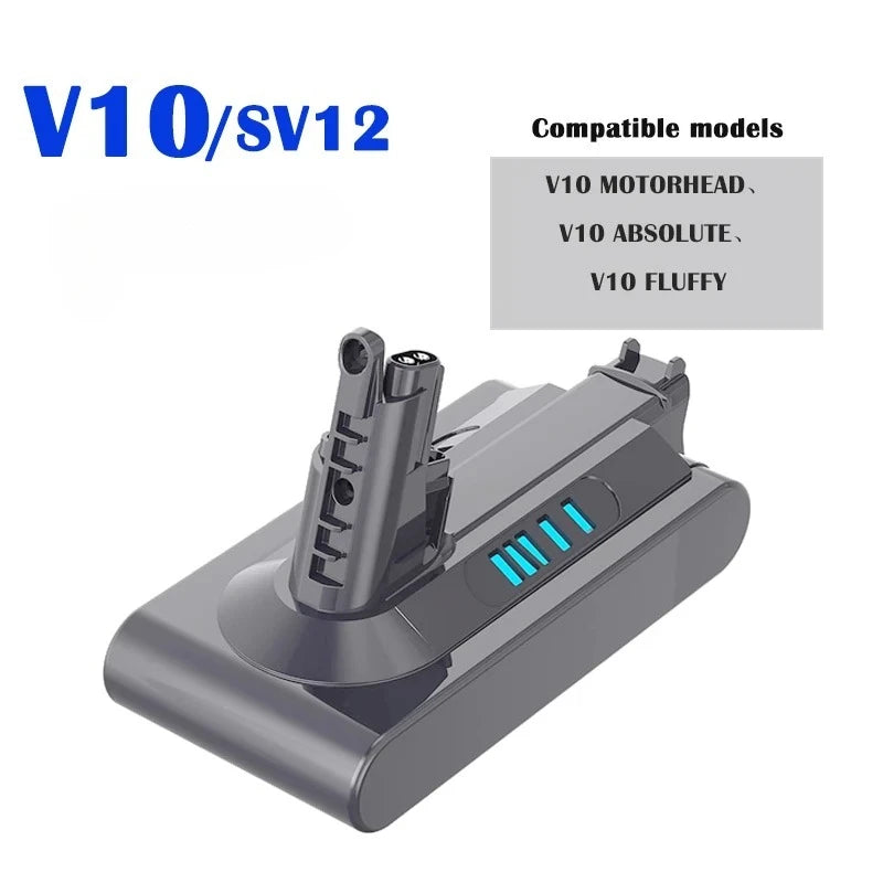 16800mAh 28000mAh For dyson V6 V7 V8 V10 Battery Replacement,SV10 SV11 SV12 SV09 Vacuum Cleaner Battery Power Tool Battery Oasis Select V10 28000mAh
