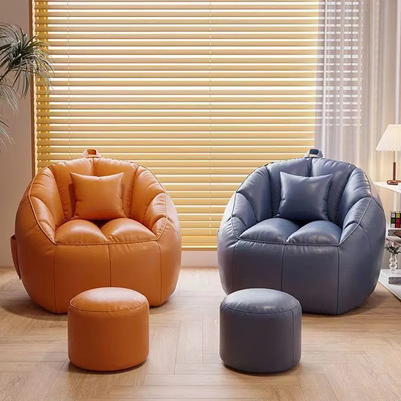 Lazy sofa reclining sleeping bedroom small sofa small apartment living room single reclining chair balcony lazy chair Oasis Select