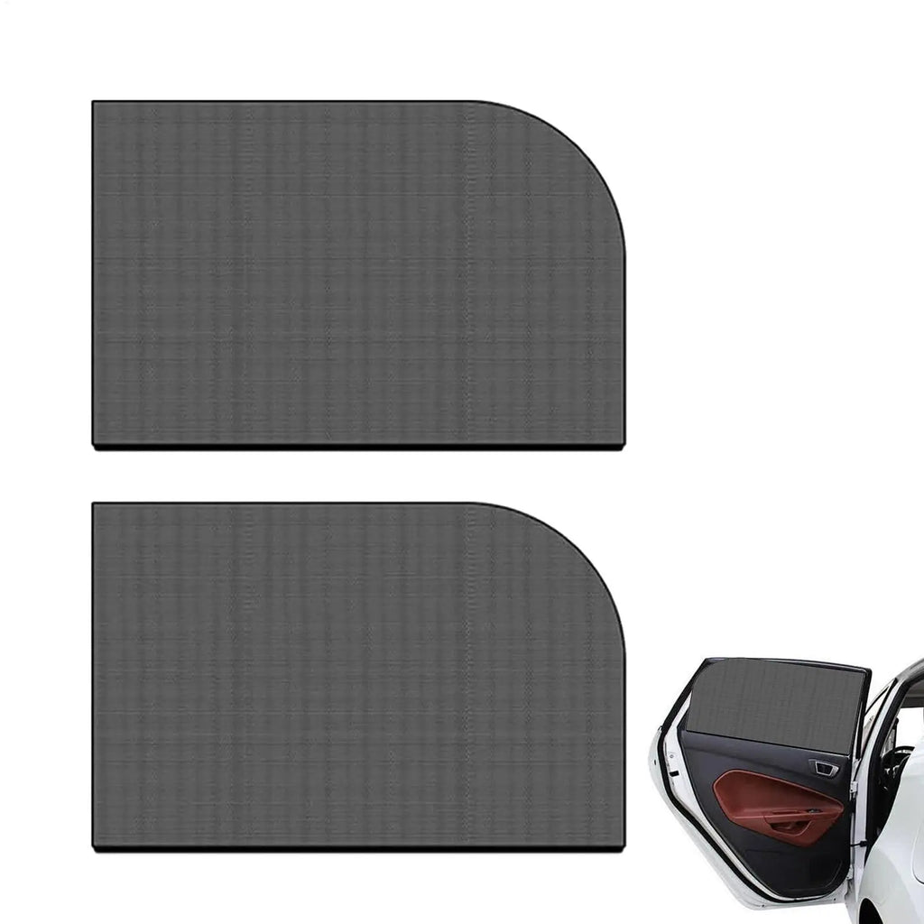 2Pcs Car Window Sunshade Cover Block UV Protection Car Side Window Shade Sunshades Sun Shade Cover Visor Shield Screen Oasis Select