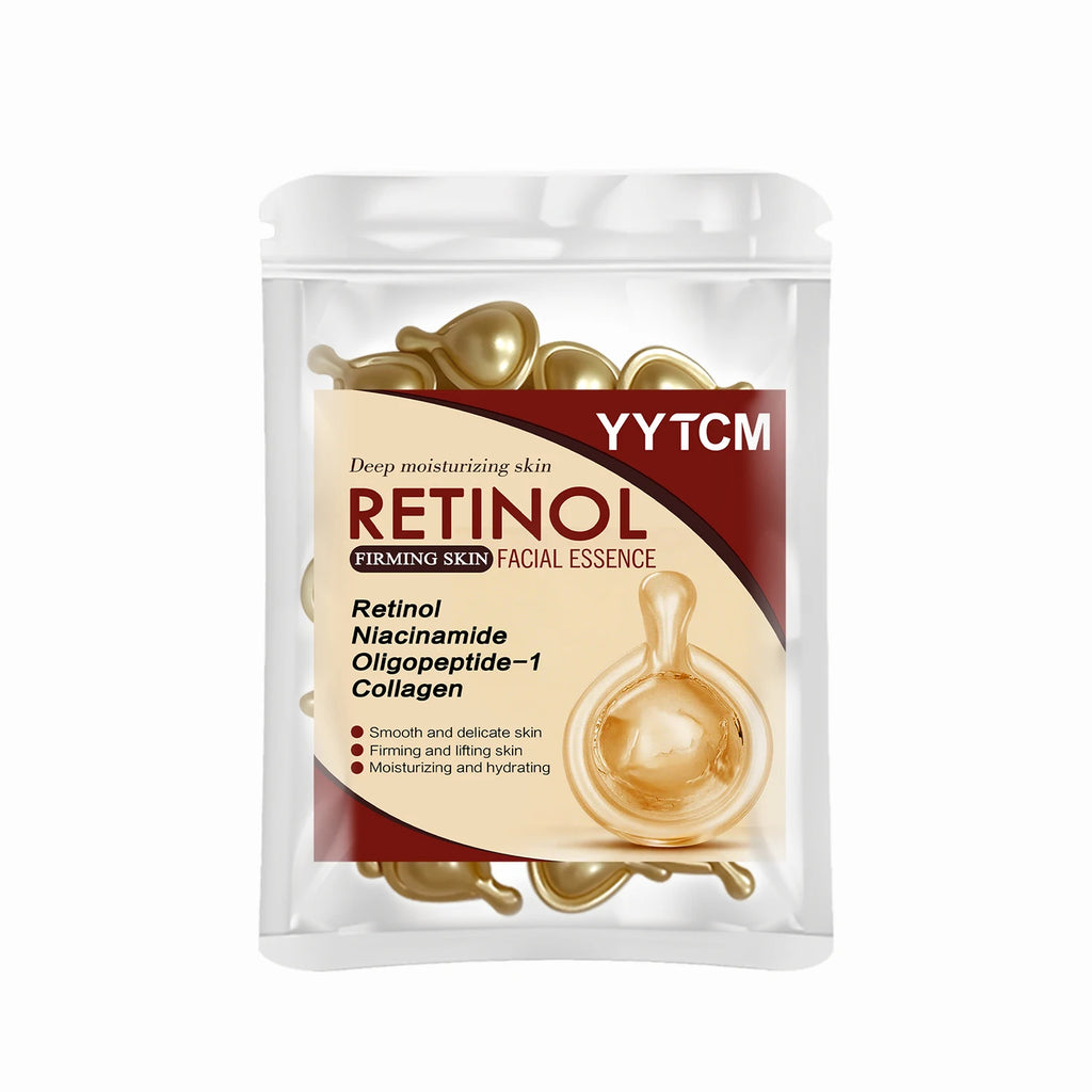 Retinol Face Serum Capsules – Collagen & Niacinamide | 30pk Face Serum Capsules Oasis Select 1 Bag