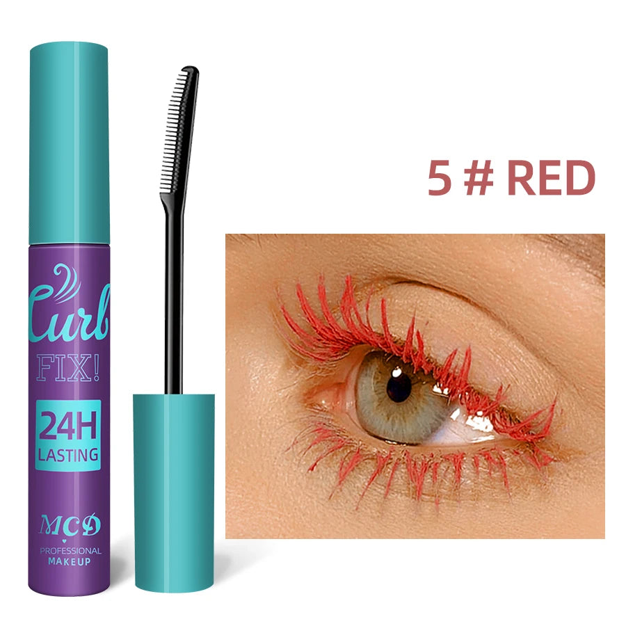 MCD Colorful Waterproof Mascara – Curling & Lengthening Lashes