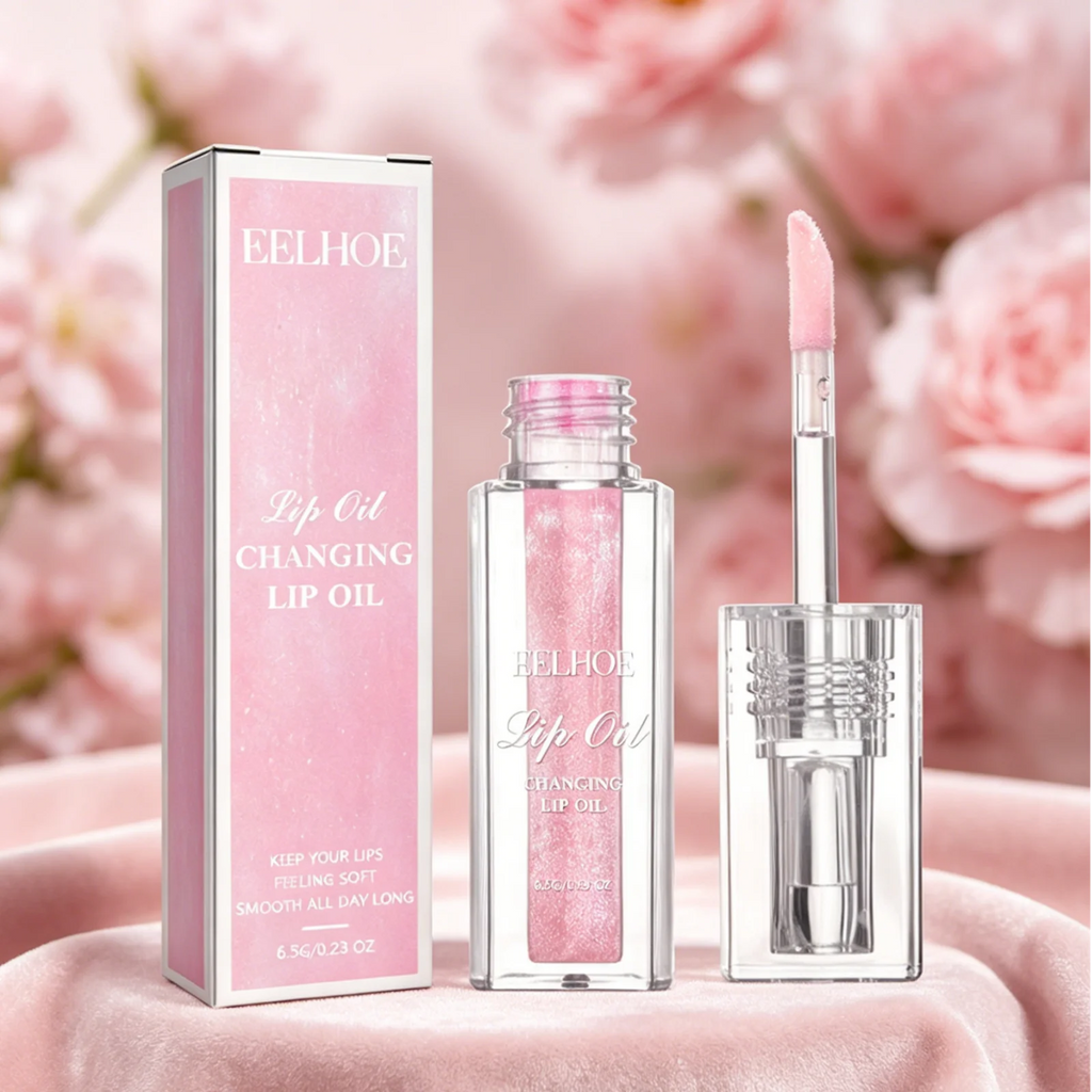 EELHOE Color Changing Lip Oil – Moisturizing Glossy Lip Gloss Color Changing Lip Oil Oasis Select