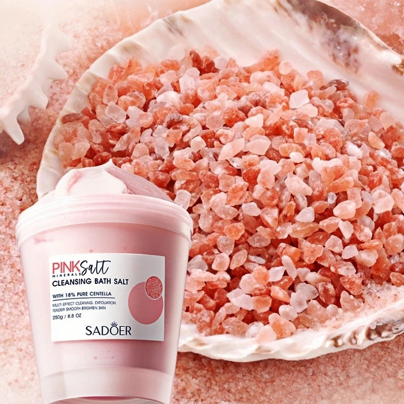 Sadoer Himalayan Bath Salt – Exfoliating Body Scrub & Cleanser Exfoliating Bath Salt Oasis Select