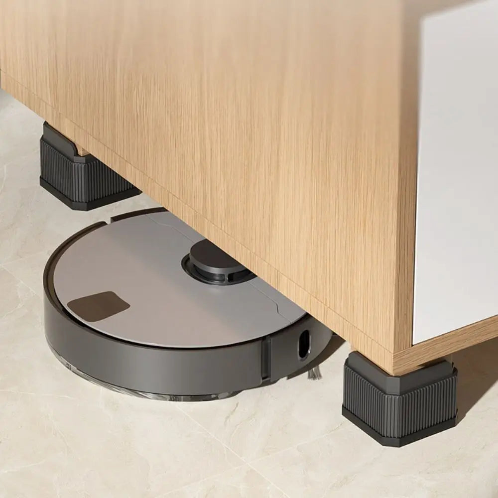 Heavy-Duty Furniture Foot Pad Non-slip Adjustable Bed Lifts Risers Square Washing Machine Support Desk Sofa Chair Legs Oasis Select