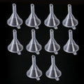 5/10pcs Transparent Plastic Funnel - Mini Liquid Filling Tool for Perfume Essential Oil Crafts Funnel Oasis Select 10PCS
