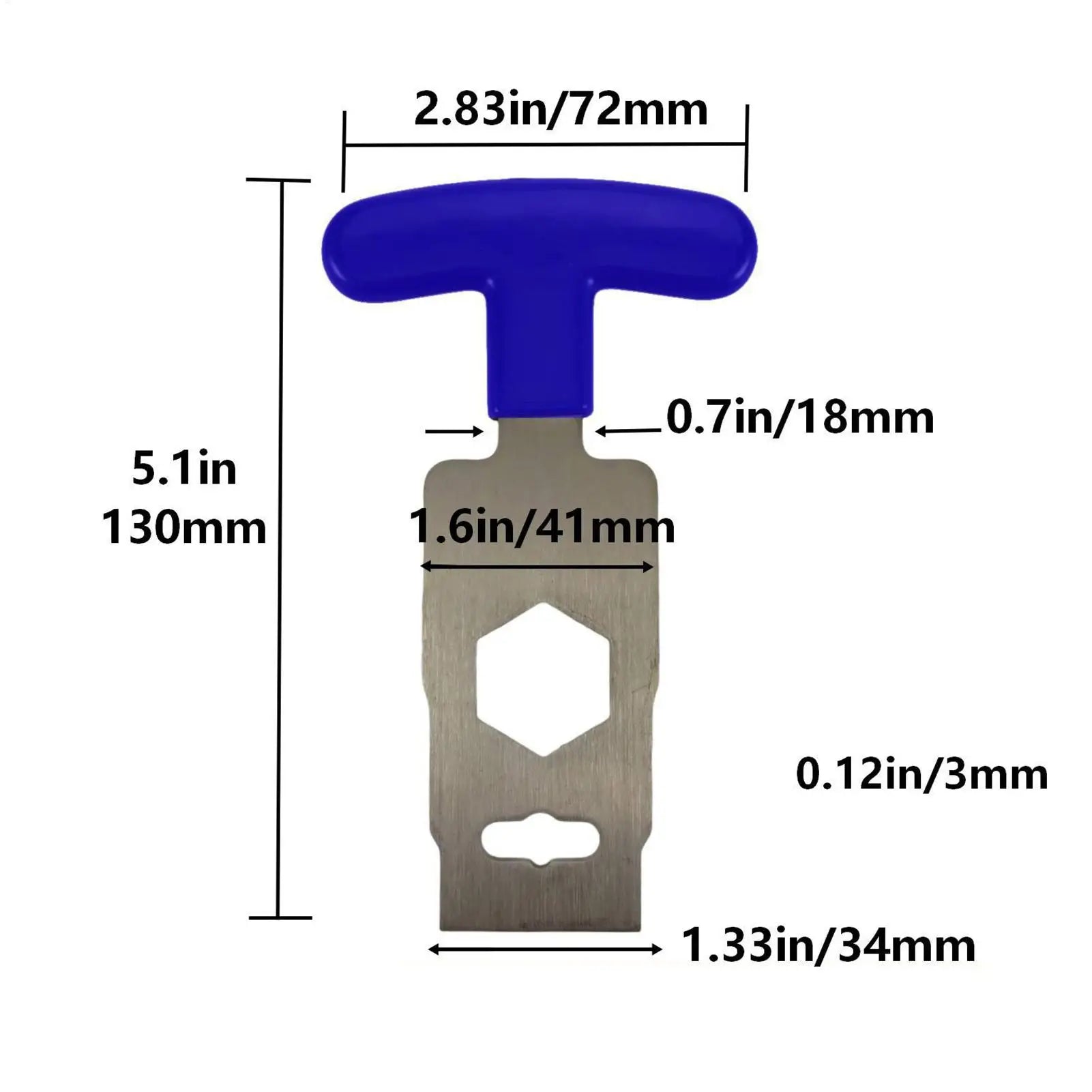 Portable Wrench Tool Pool Plug Removal Tool Pool Drain Plug Removal Tool Pool SPA Jet Removal Tool for Spa Swimming Backflow Oasis Select