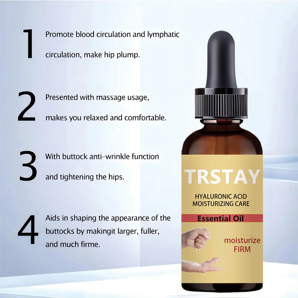 TRSTAY Garlic Hip Lifting & Firming Essential Oil Cream Body Firming Cream Oasis Select