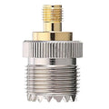 Coaxial RF Walkie-Talkie Antenna Adapter JXRF Connector SMA UHF Female For Baofeng To Femal Oasis Select silver