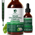 Lukaree 30MLChlorophyll Liquid Drops Supports Natural Cleansing & Immune, Internal Deodorant,Skin & Gut Health,Vegan,Sugar-Free Oasis Select 30ml 3bottles United States