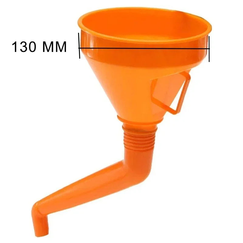 Refueling Funnel with Filter Motorcycle Refuel Engine Oil Funnel Moto Car Long Mouth Funnels Car Repair Filling Tools Oasis Select