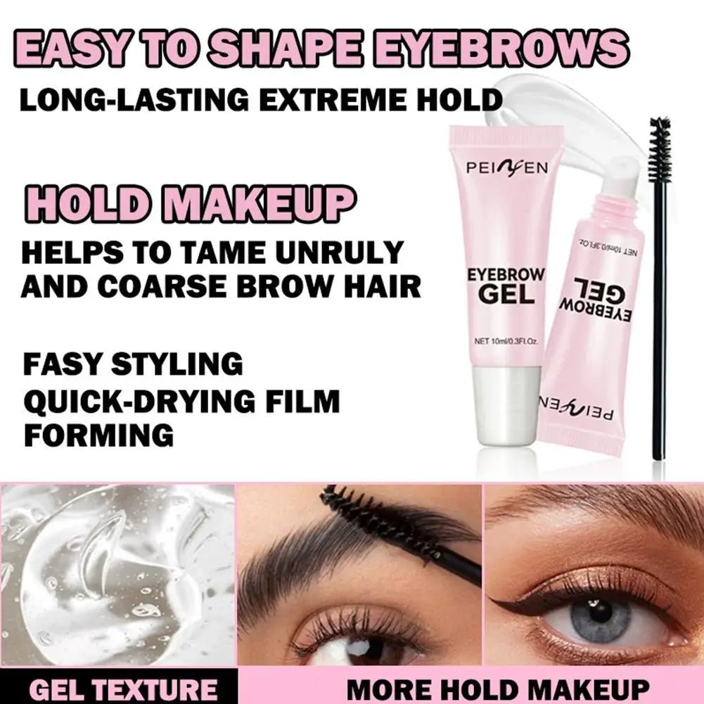 Clear Eyebrow Setting Gel 10ml – Waterproof & Sculpting Eyebrow Setting Gel Oasis Select