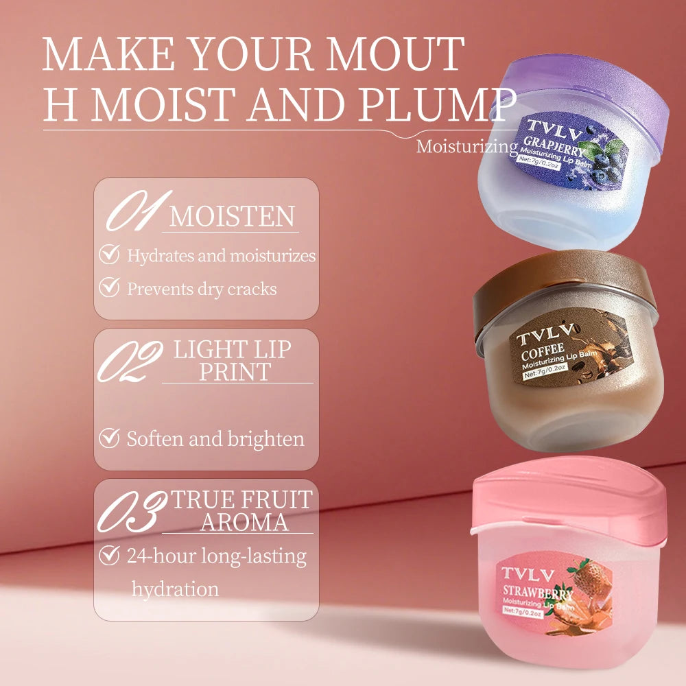 TVLV Fruit Extract Lip Balm Set – 4, 6 & 8-Piece Moisturizing Lip Balm Set Oasis Select
