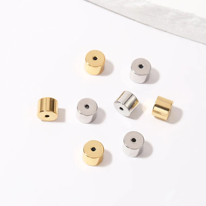 10pcs 18K Gold Earring Lifter Backs Replacements Hypoallergenic Secure Ear Locking for Studs Posts Heavy Droopy Jewelry Making Oasis Select
