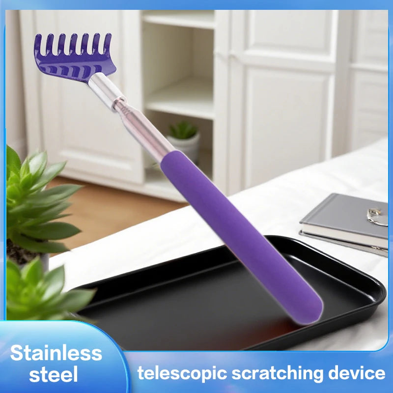 Extendable Portable Telescoping Metal Back Scratchers Hand Massager With Handles For Thanksgiving Birthday Christmas Gifts Oasis Select