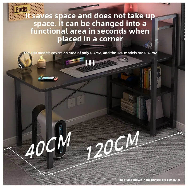 Multi-functional Gaming table Computer table Desktop desk Bookshelf table Game table Writing table Oasis Select