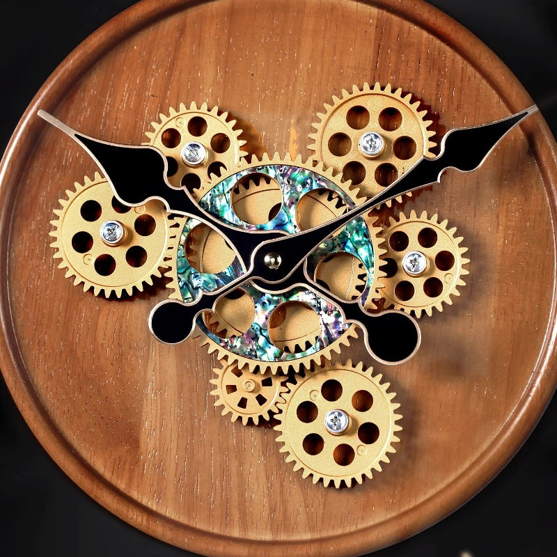 Premium Wall Clock Living Room Home Creative Art Clock Light Luxury Atmospheric Silent Home Living Room Clocks Wall Home Decor Oasis Select