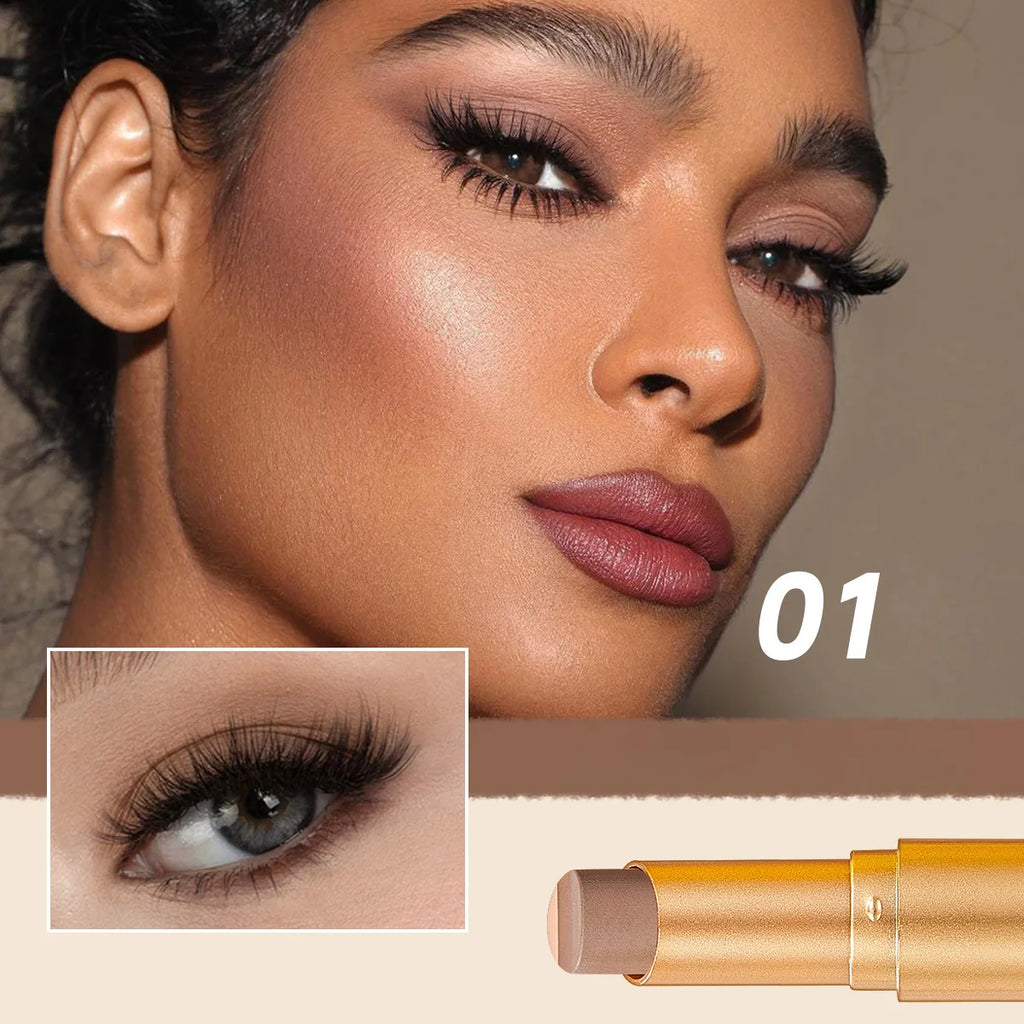3-Color Waterproof Eye Shadow Stick – Easy Beginner Eyeshadow Eye Shadow Stick Oasis Select 01