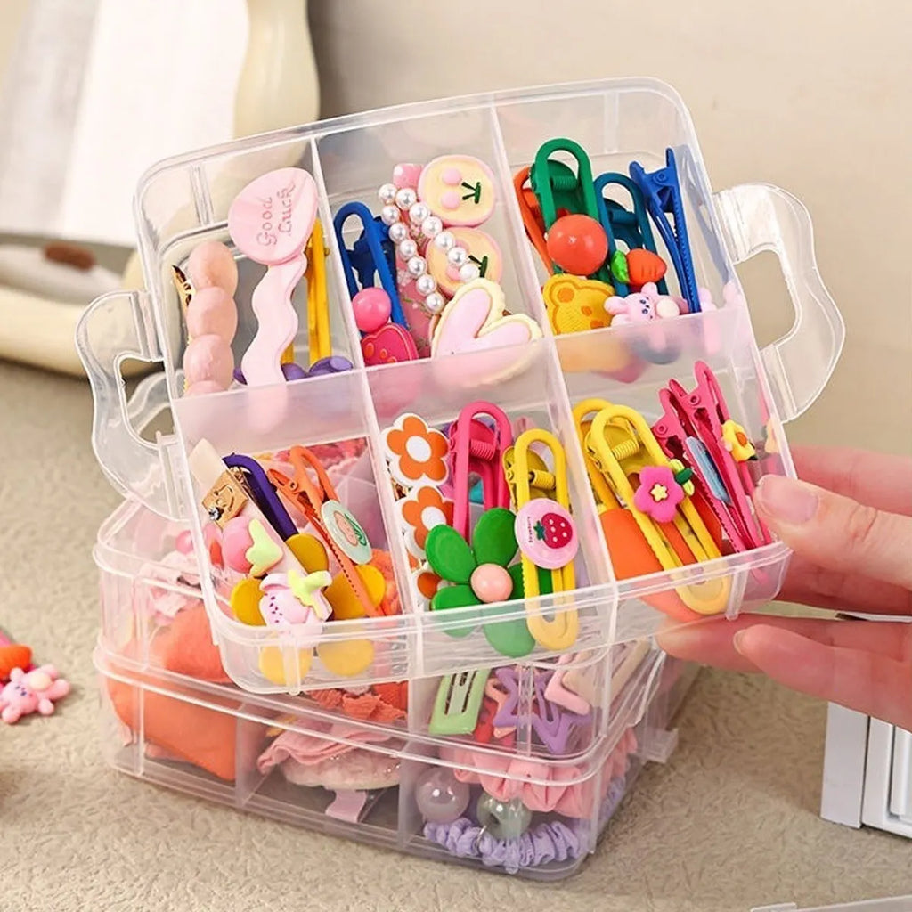 Stackable covered storage containers, jewelry, accessories, toys, sewing supplies, tape storage boxes, snap on tray containers Oasis Select
