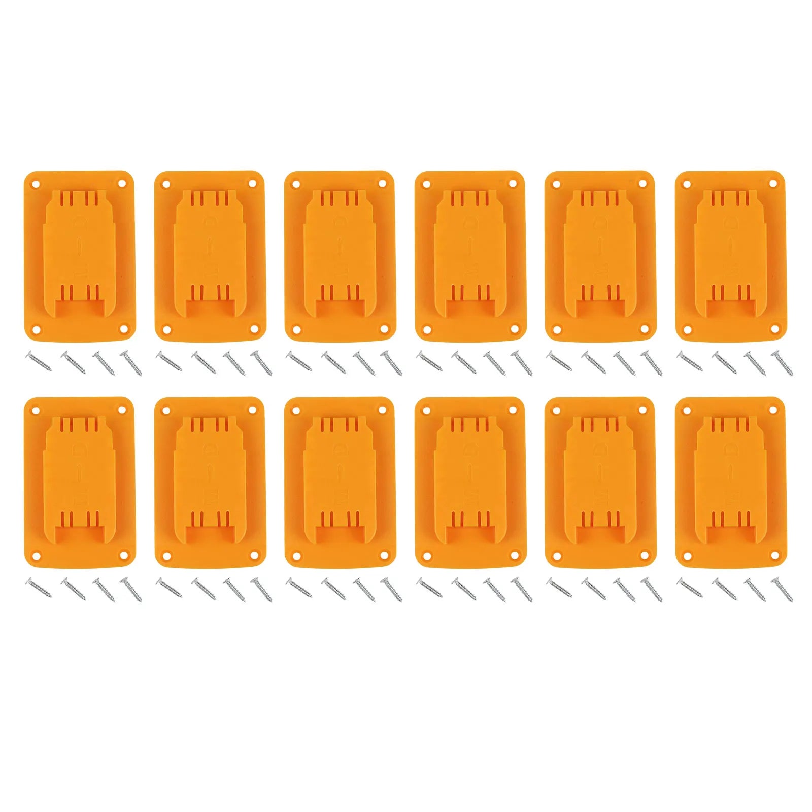 3/8/12pcs Tool Holder Dock Wall Mount Storage Rack ForDewalt 12V 20V Wall Mount Drill Holder With Screws Oasis Select 12PCS