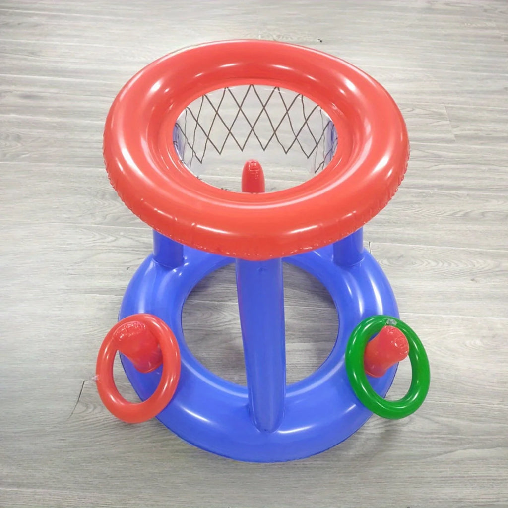 Inflatable Water Basketball Hoop – Pool Toy for Kids & Family