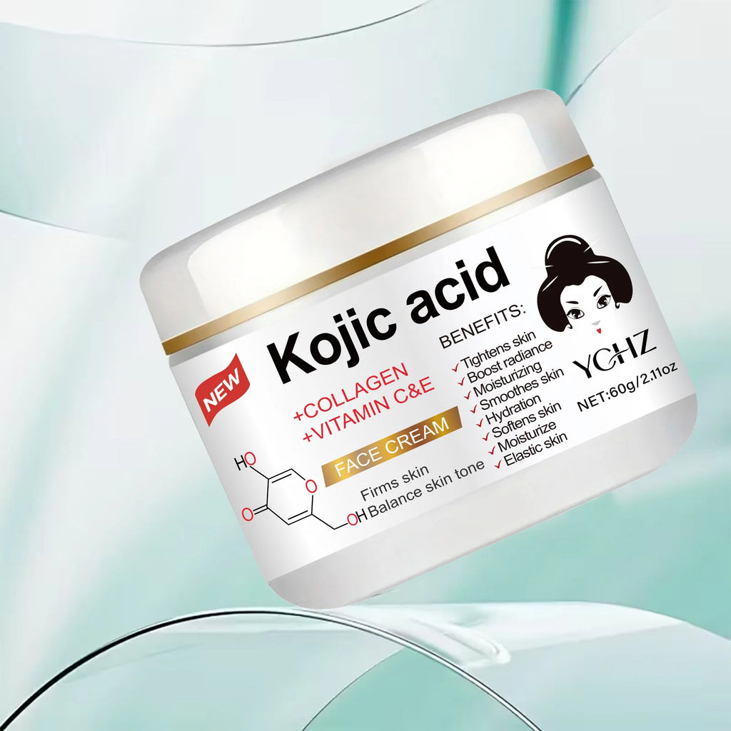 YCHZ Kojic Acid Brightening Cream 60g – Even Skin Tone & Glow