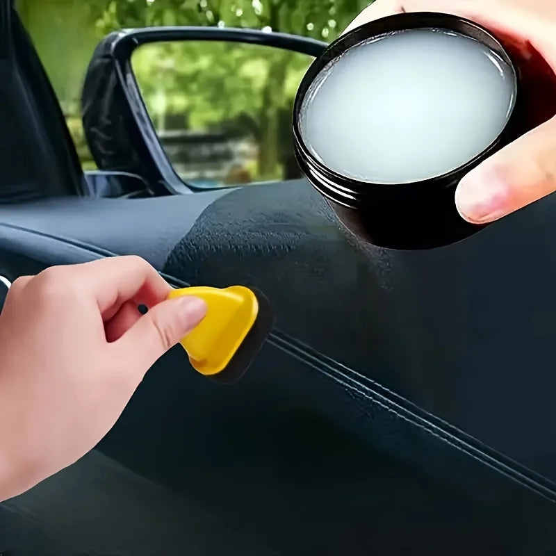 Comprehensive Car Restoration Kit: Black Interior Wax, Dashboard, Plastic, Tire, Seat Conditioner, Exterior Plastic Refurbishing Oasis Select