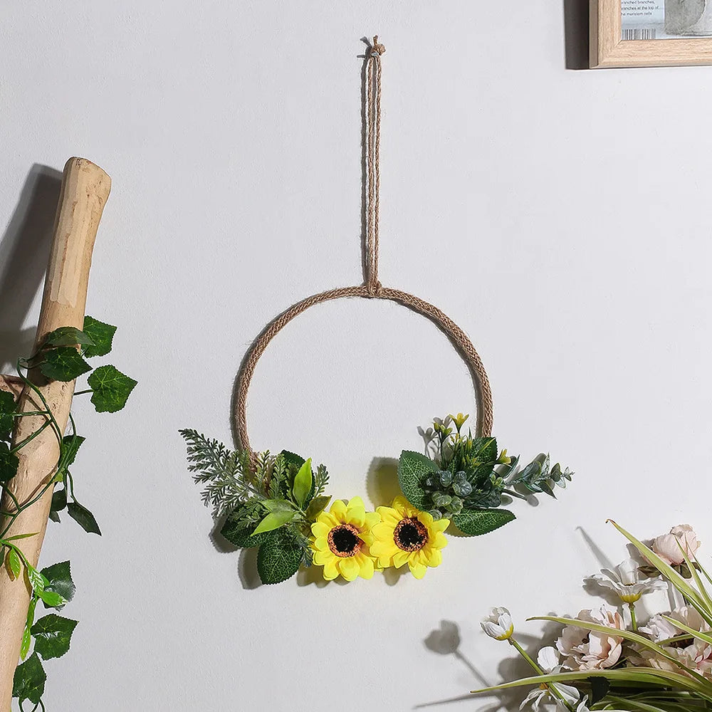 Nordic Wind Simulation Garland Wall Decoration Flower Photo Props Room Decor Oasis Select