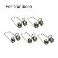 5Pcs Iron Trumpet Trombone Alto Horn Valve Springs Water Key Springs For Brass Instrument Part Musical Instrument Accessories Oasis Select Trombone