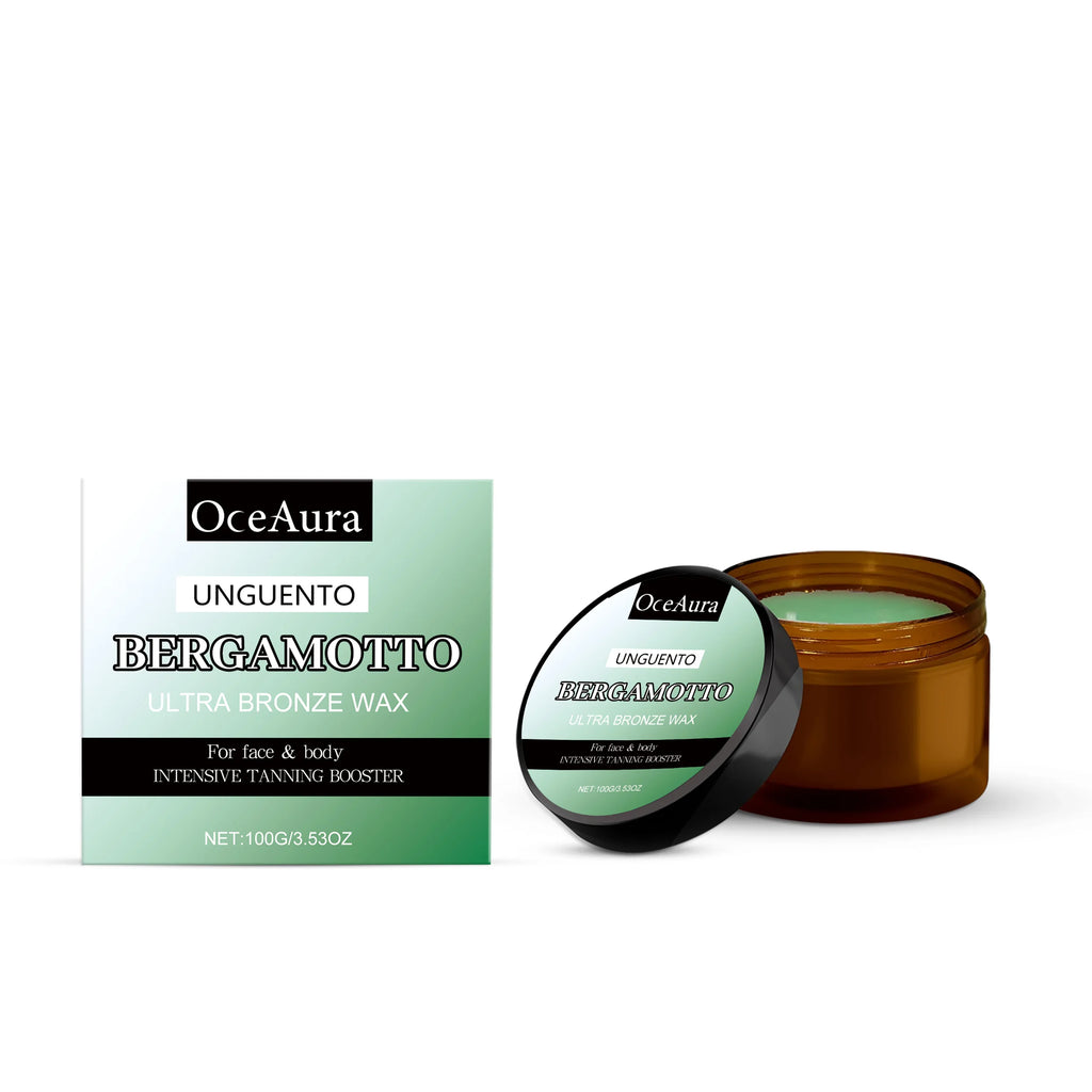 OceAura Bergamot Bronze Self-Tanner & Moisturizing Body Cream Self-Tanner Body Cream Oasis Select 100g boxed
