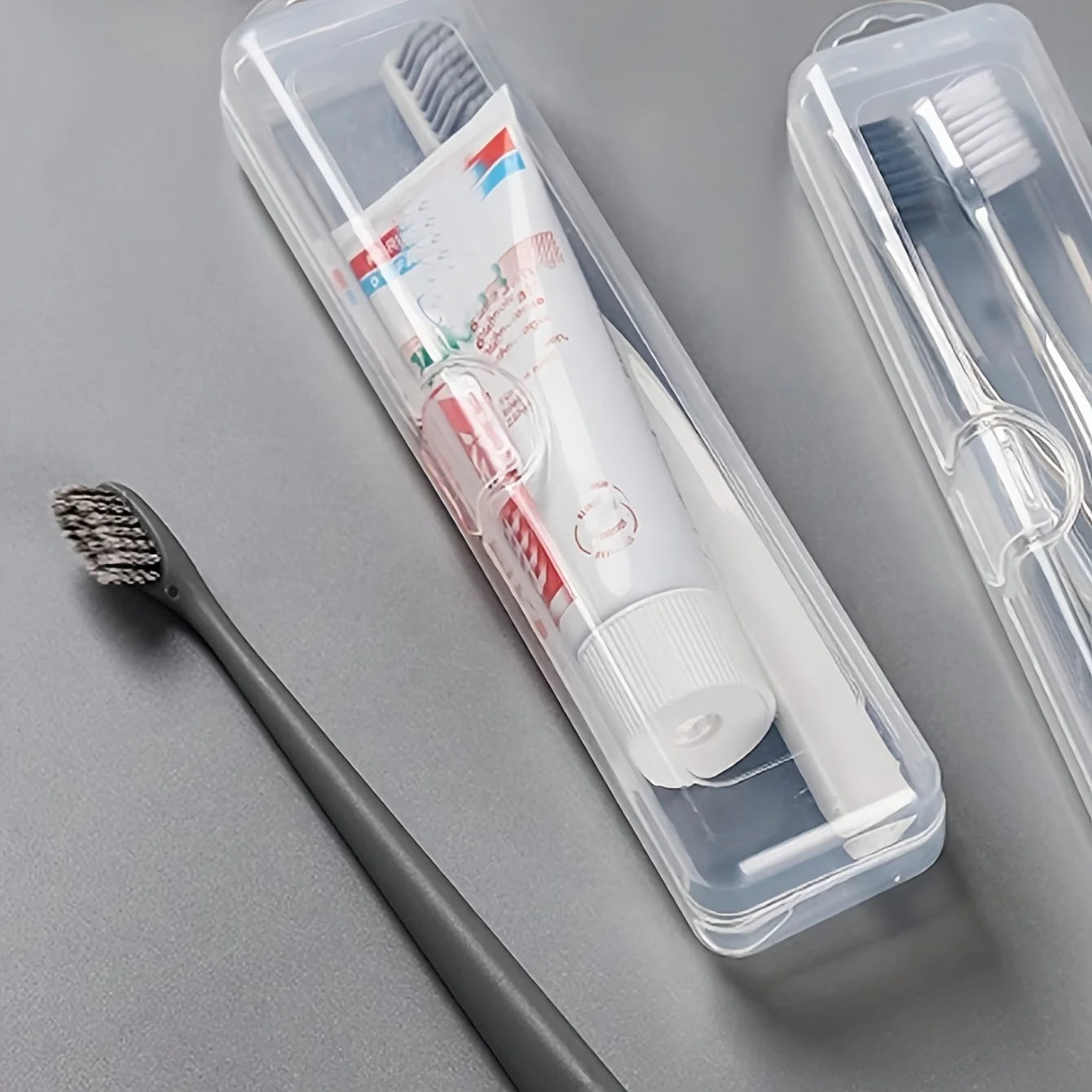 Portable Transparent Toothbrush Box, Paba-Free Breathable Travel Toothbrush Case Storage Travel Toothbrush Case Oasis Select