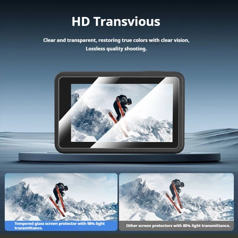 HD Tempered Glass Screen Protector – DJI Osmo Action 6