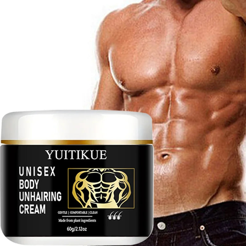YUITIKUE Hair Removal Cream – Plant-Based Unisex 60g
