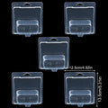 5Pcs Transparent Display Case Pinwheel Car Protective Case Boulevard Fleet Model Cardboard Collection Oasis Select European short card