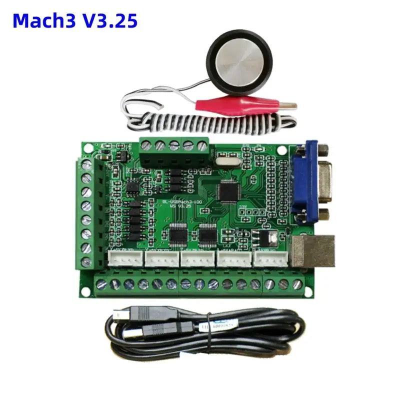 LIKE WISH Mach3 V3.25 USB Driver Motion Controller 5 Axis CNC Board Z Tool Setter For Cnc Router Cutting Engraving Milling Machi Oasis Select