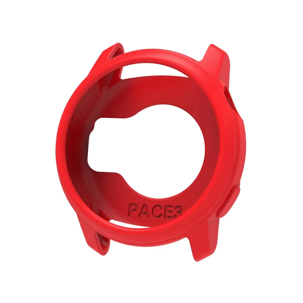 Silicone Protective Case for COROS PACE 3 Watch Shell Smartwatch Protective Case Oasis Select Red For COROS PACE 3